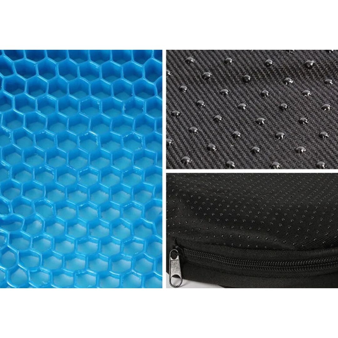 Soft Gel Office Chair Seat Cushion for Back Pain Relief
