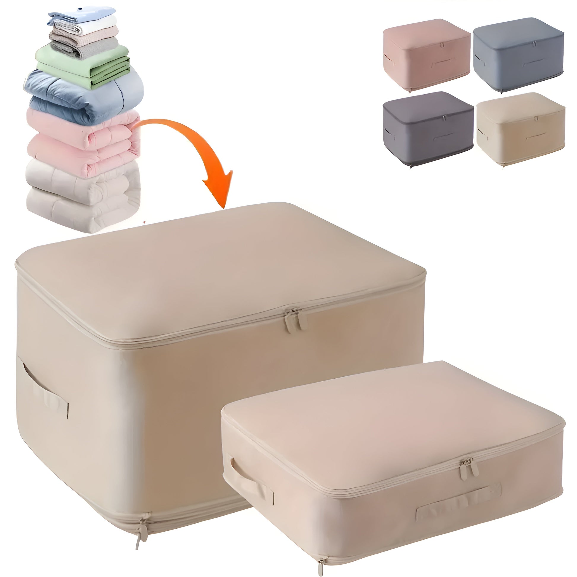 Compact Reusable Vacuum Seal Storage Bags - Cofik