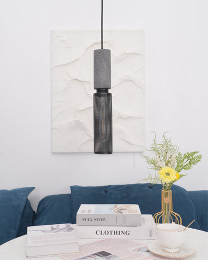 Modern Metal Pendant Light Adjustable Ceiling Fixture