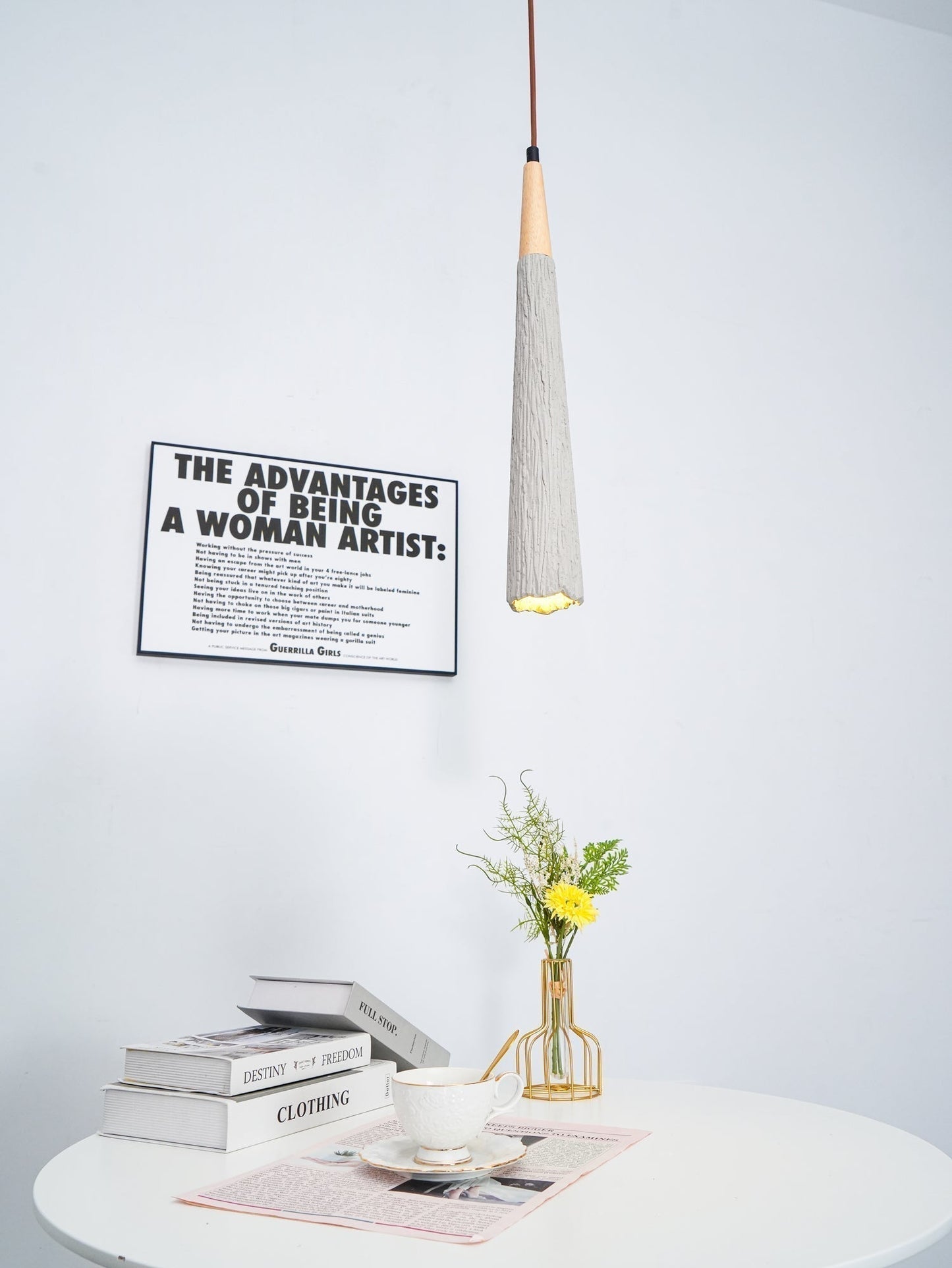 Industrial Folded Hanging Ceiling Lamp