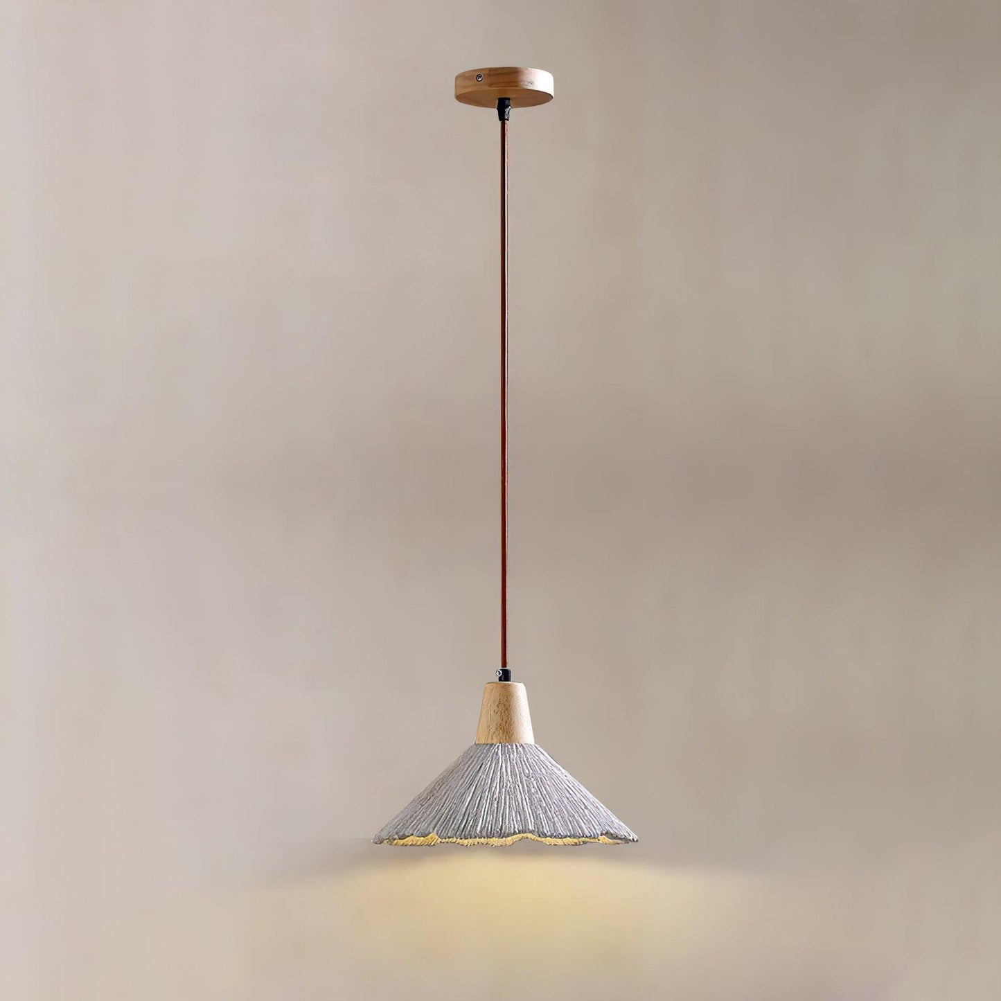 Industrial Folded Hanging Ceiling Lamp