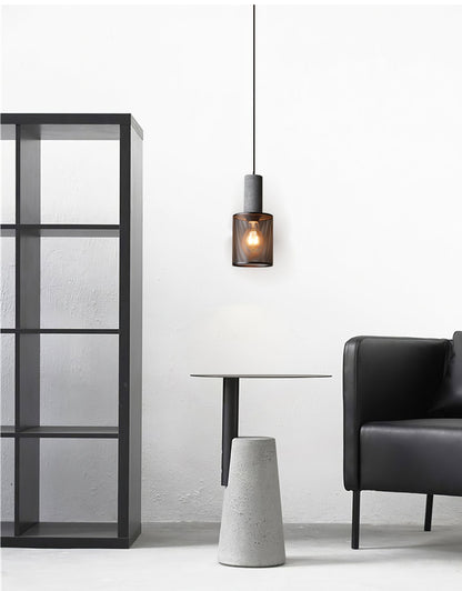 Modern Metal Pendant Light Adjustable Ceiling Fixture