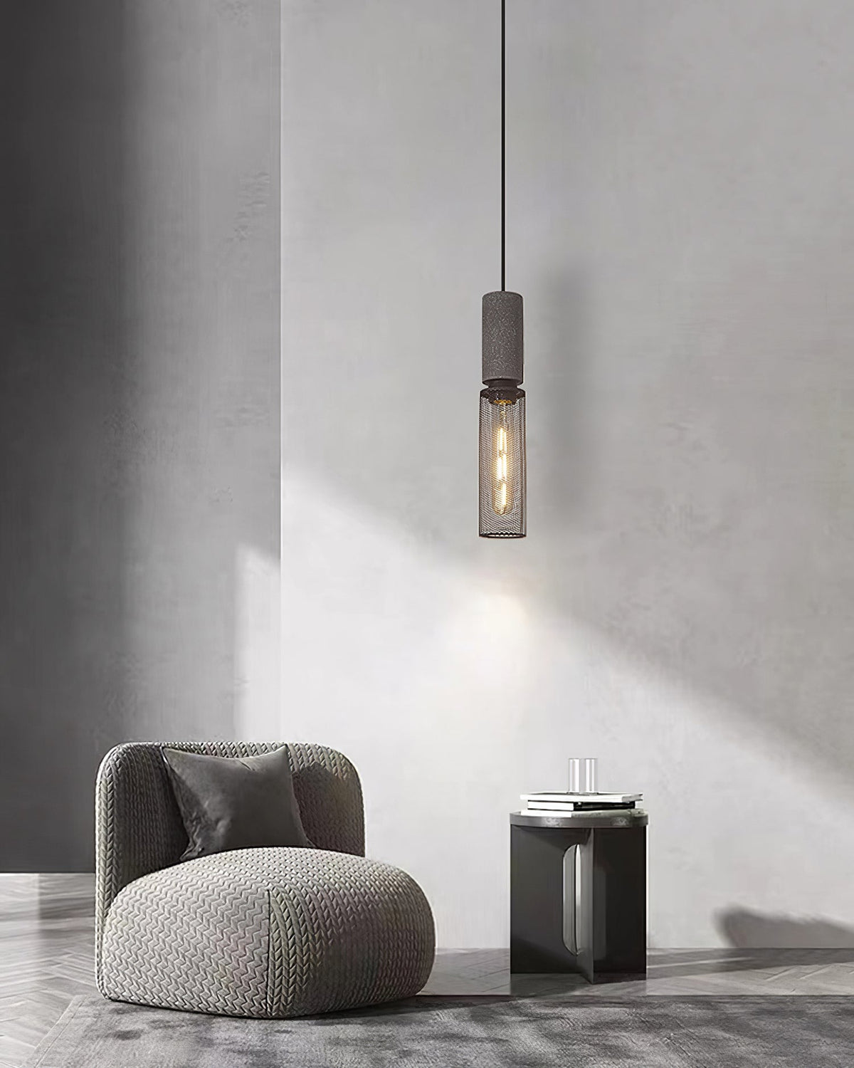 Modern Metal Pendant Light Adjustable Ceiling Fixture