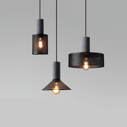 Modern Metal Pendant Light Adjustable Ceiling Fixture