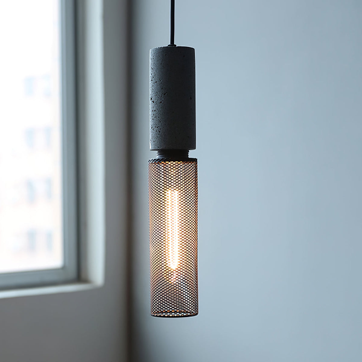 Modern Metal Pendant Light Adjustable Ceiling Fixture