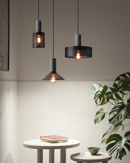 Modern Metal Pendant Light Adjustable Ceiling Fixture