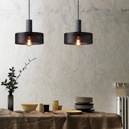 Modern Metal Pendant Light Adjustable Ceiling Fixture
