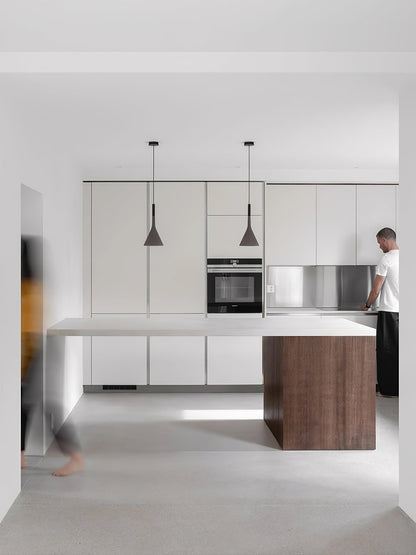 Modern Round Cement Hanging Light