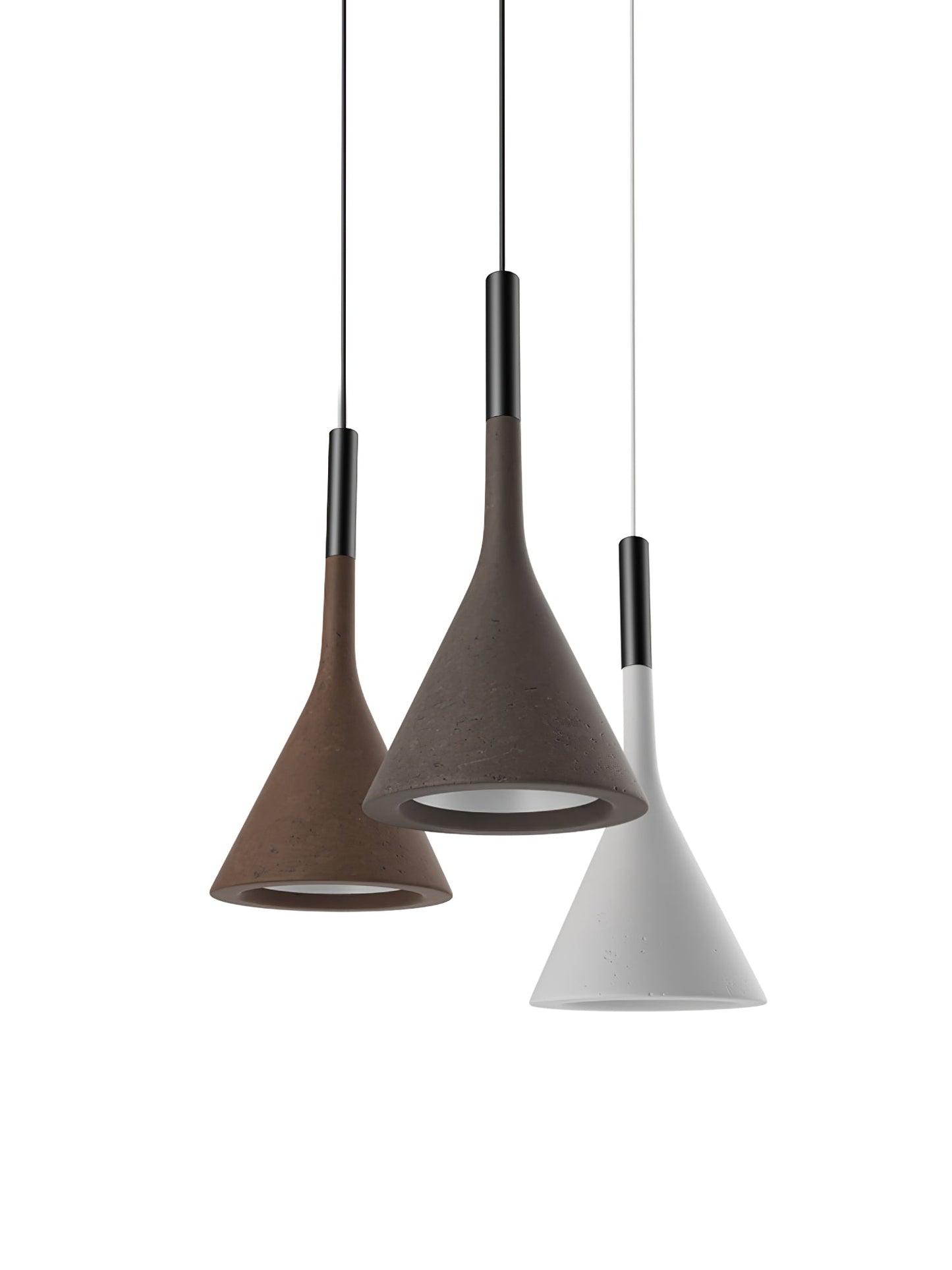 Modern Round Cement Hanging Light