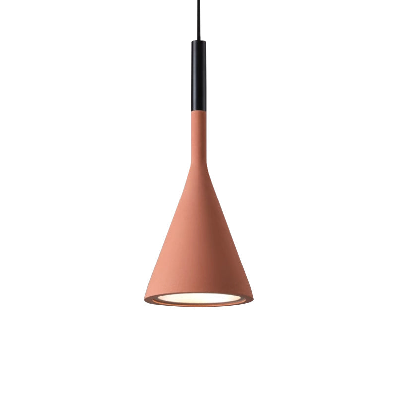Modern Round Cement Hanging Light