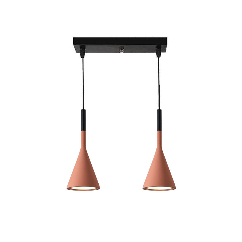 Modern Round Cement Hanging Light