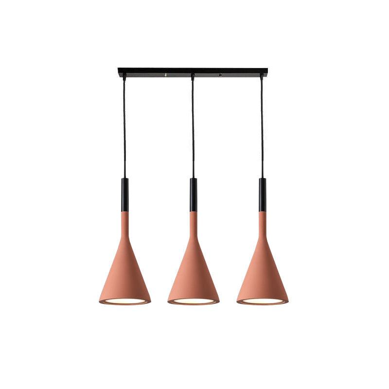 Modern Round Cement Hanging Light