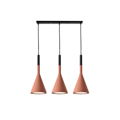 Modern Round Cement Hanging Light