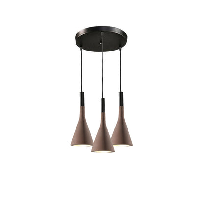 Modern Round Cement Hanging Light