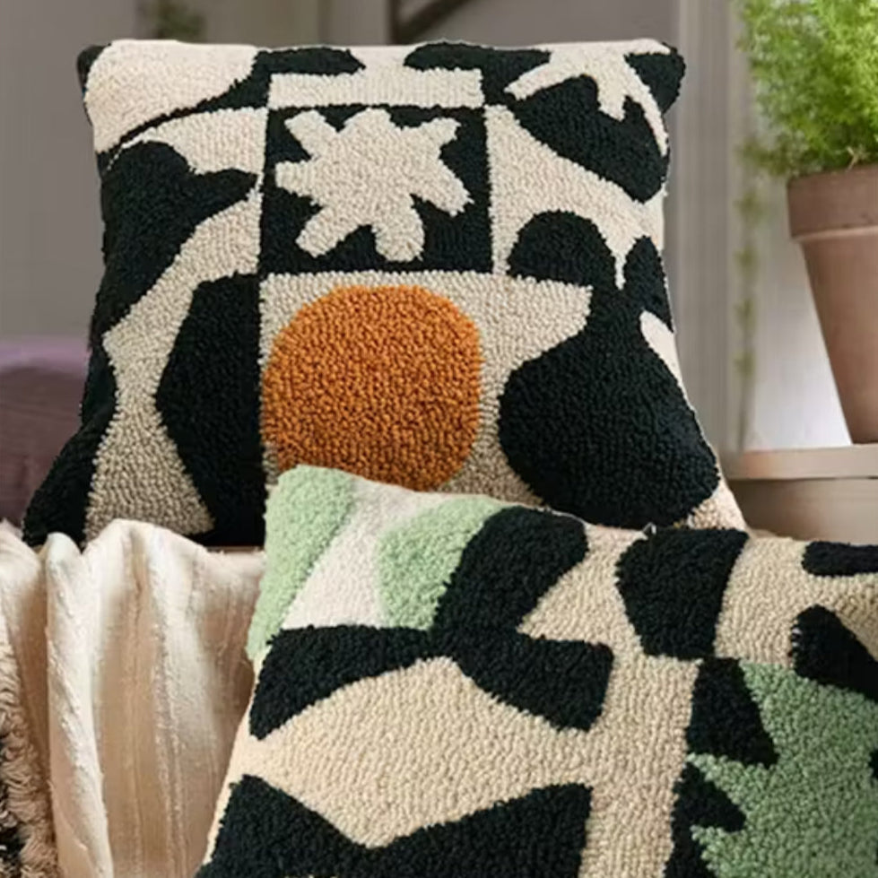 Luxurious Velvet Sofa Pillow Covers in Plush Microfiber
