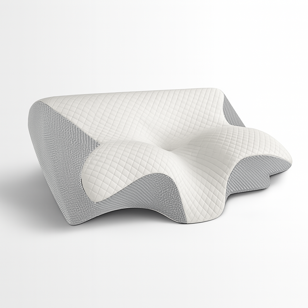 Contour Memory Foam Pillow for Neck and Shoulder Relief