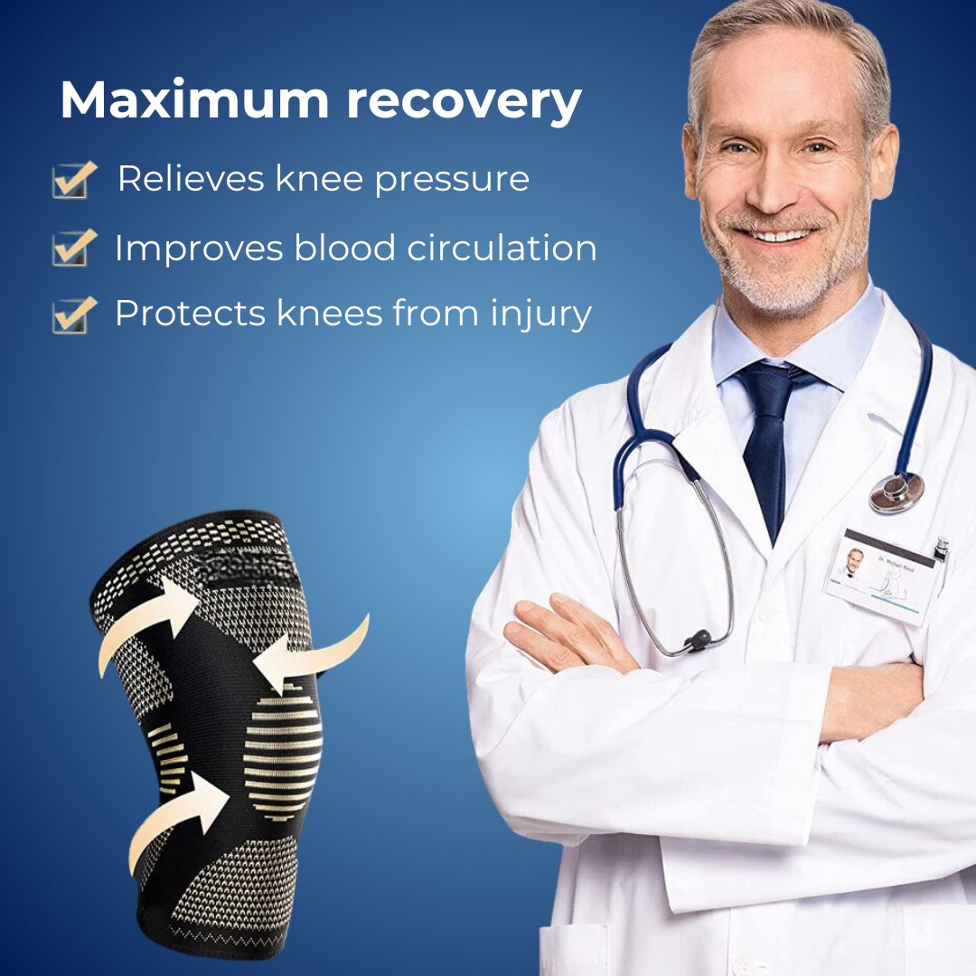 Comfortable Knee Support Sleeve for Pain Relief