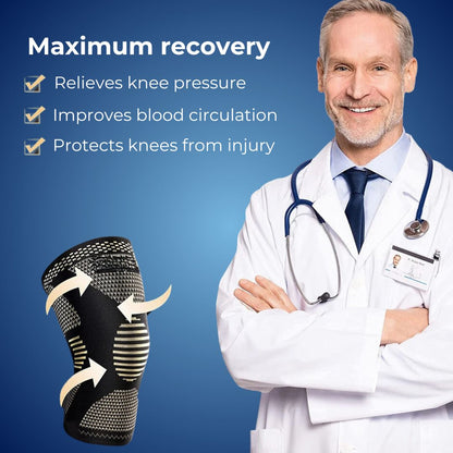 Comfortable Knee Support Sleeve for Pain Relief