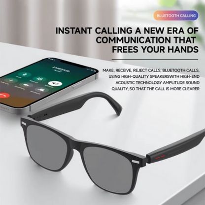 Intelligent Audio Shades with Voice Assistant and UV Protection