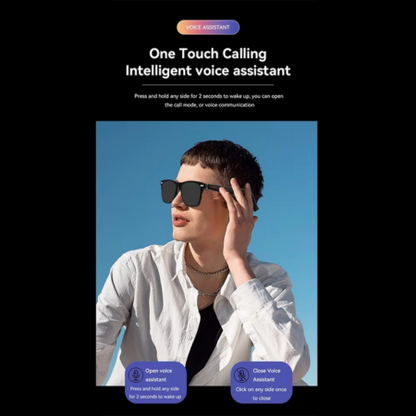 Intelligent Audio Shades with Voice Assistant and UV Protection