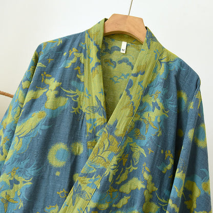 Soft Plush Bath Robe with Thick Warm Design
