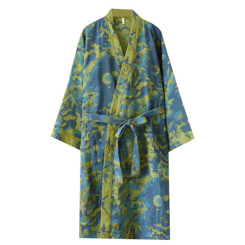 Soft Plush Bath Robe with Thick Warm Design