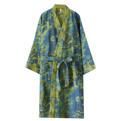 Soft Plush Bath Robe with Thick Warm Design