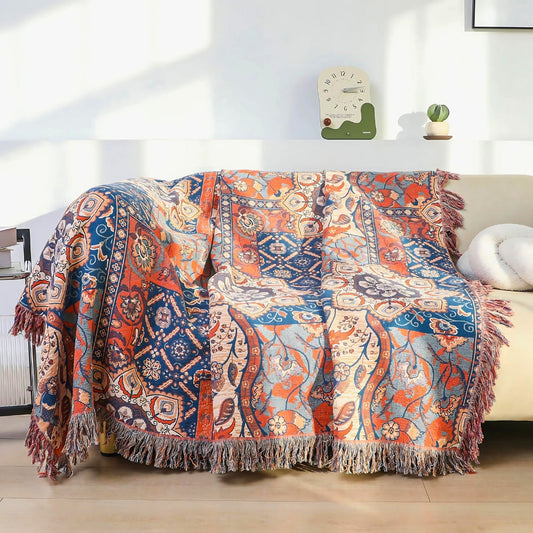 Soft Floral Cotton Blanket - Cofik