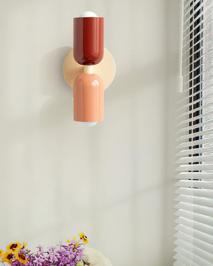 Dual Glass Table Lamp