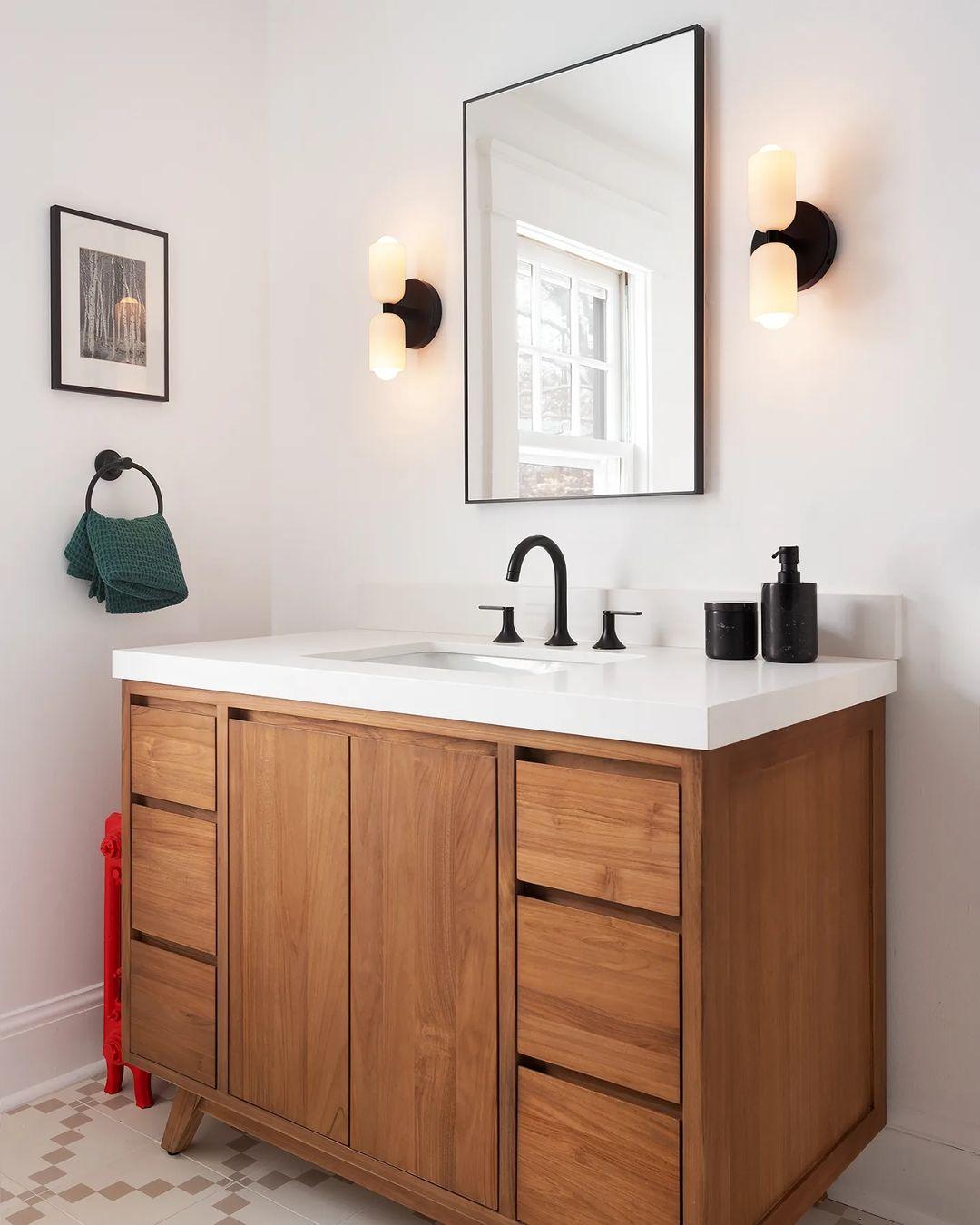 Dual Glass Table Lamp