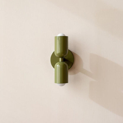 Dual Glass Table Lamp