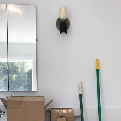 Dual Glass Table Lamp