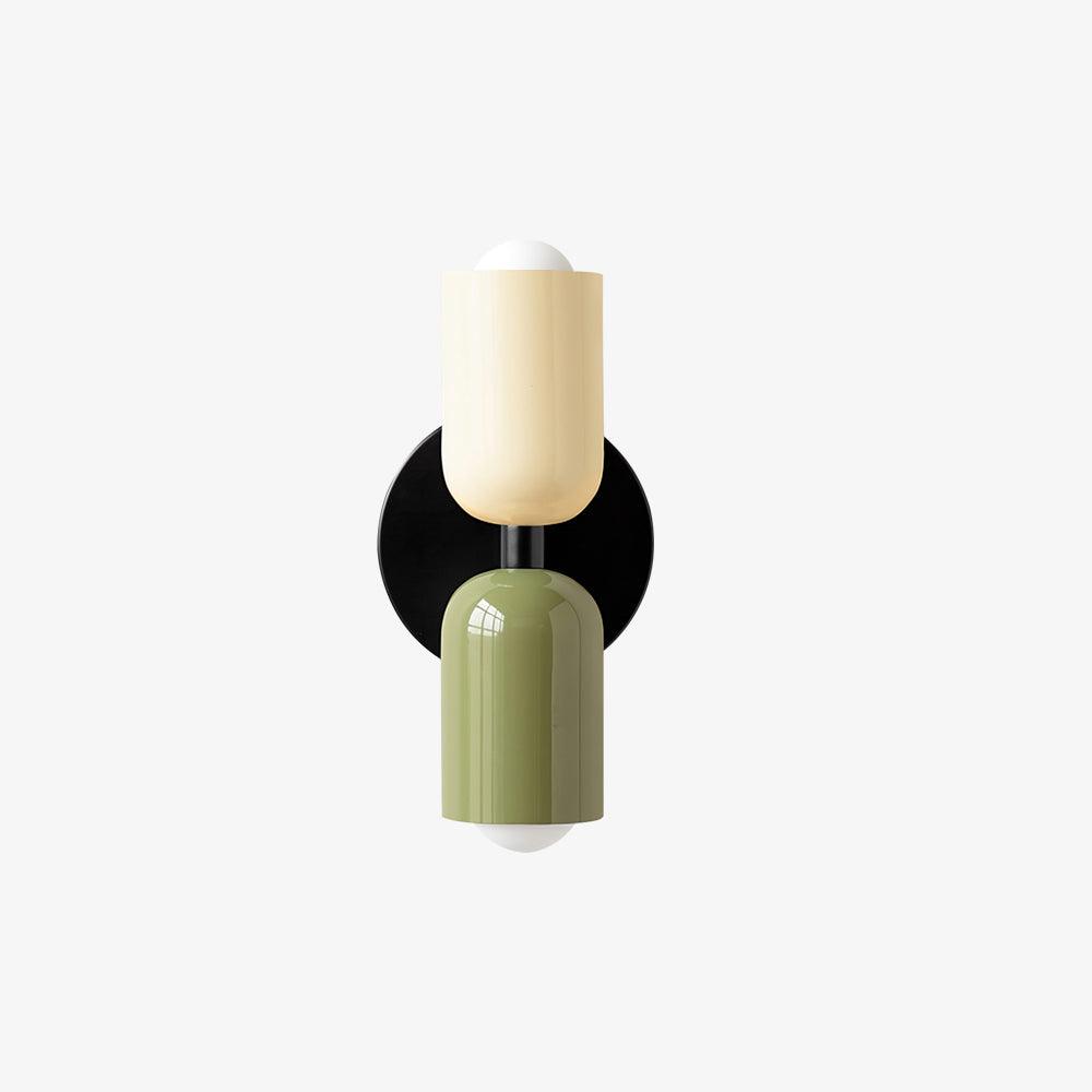 Dual Glass Table Lamp