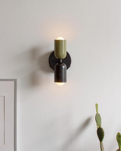 Dual Glass Table Lamp - Cofik