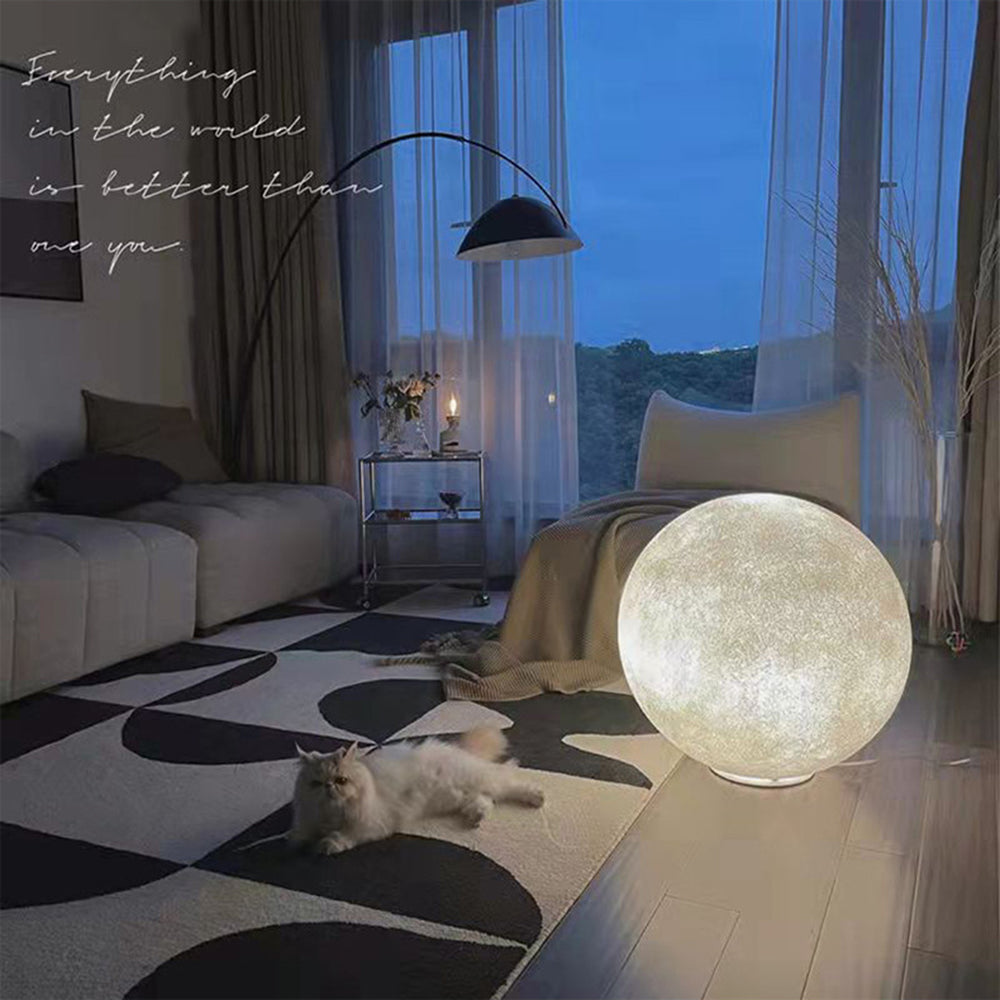 Unique Globe Pendant Floor Lamp