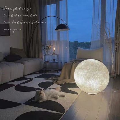 Unique Globe Pendant Floor Lamp