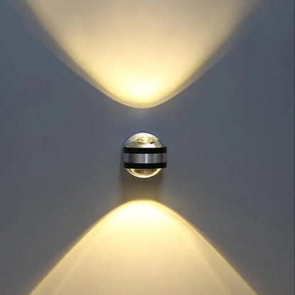 Luxury Crystal Glass LED Wall Lamp