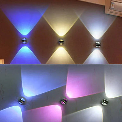 Luxury Crystal Glass LED Wall Lamp