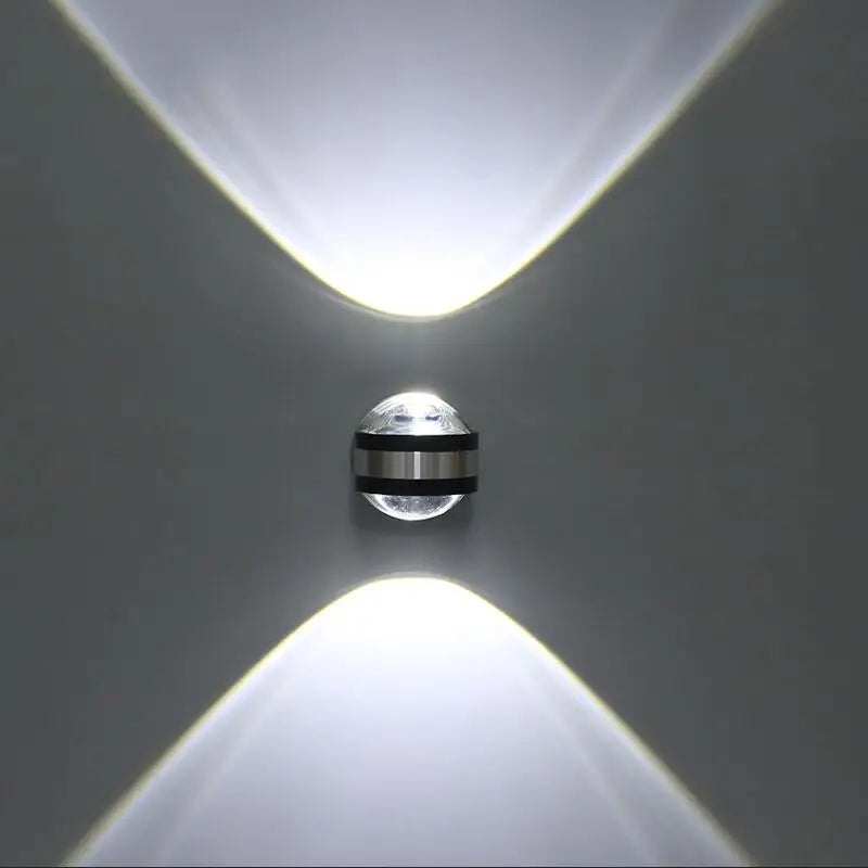 Luxury Crystal Glass LED Wall Lamp