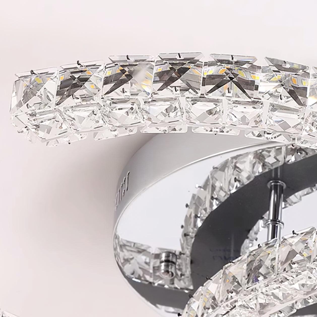Bright Stainless Steel 11 LED Ceiling Light Fixture