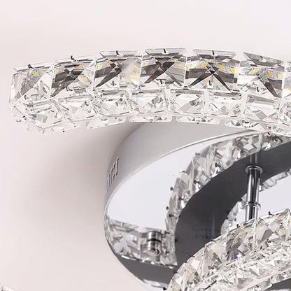 Bright Stainless Steel 11 LED Ceiling Light Fixture