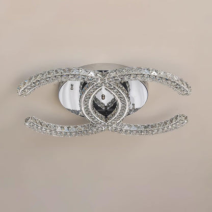 Bright Stainless Steel 11 LED Ceiling Light Fixture