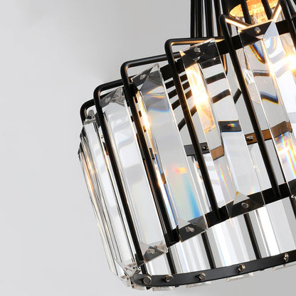 Sparkling Glass Pendant Ceiling Light Fixture