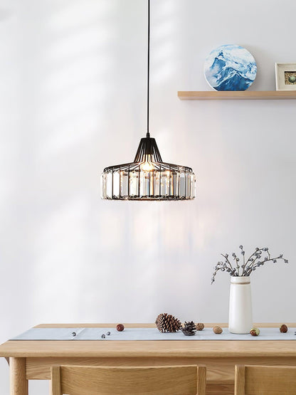 Sparkling Glass Pendant Ceiling Light Fixture