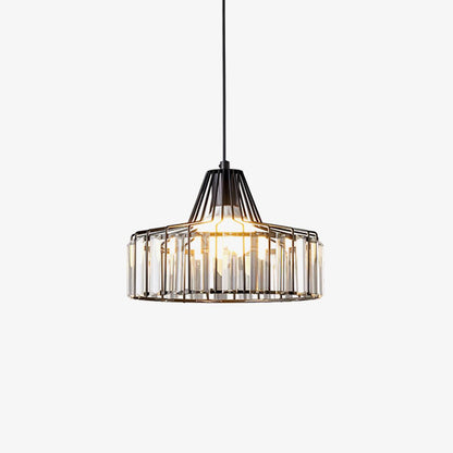Sparkling Glass Pendant Ceiling Light Fixture