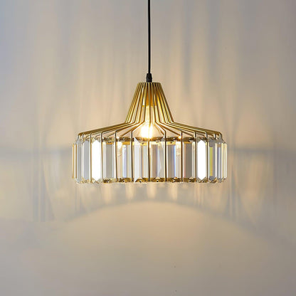 Sparkling Glass Pendant Ceiling Light Fixture