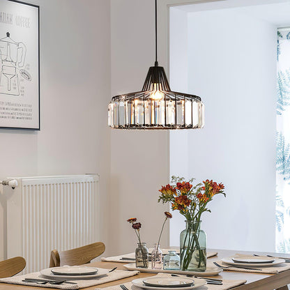 Sparkling Glass Pendant Ceiling Light Fixture