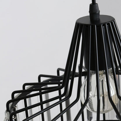 Sparkling Glass Pendant Ceiling Light Fixture