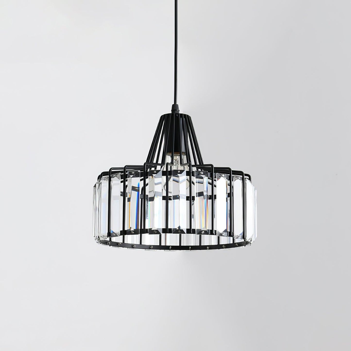 Sparkling Glass Pendant Ceiling Light Fixture