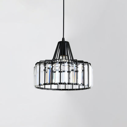 Sparkling Glass Pendant Ceiling Light Fixture